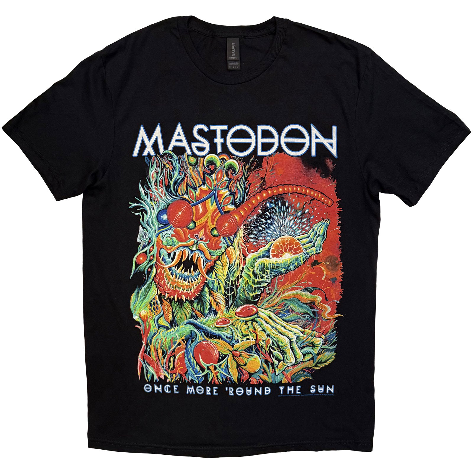 MASTODON - ONCE MORE ROUND THE SUN - T-Shirt Black