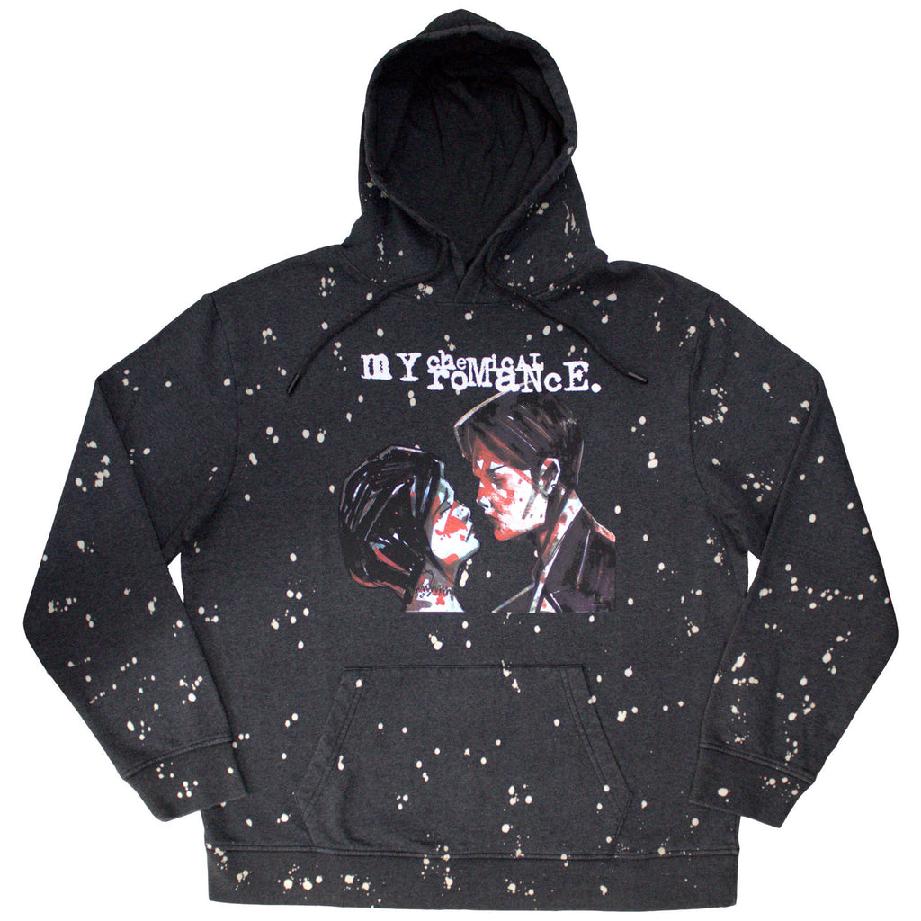 MY CHEMICAL ROMANCE THREE CHEERS Dip Dye Pullover Hoodie