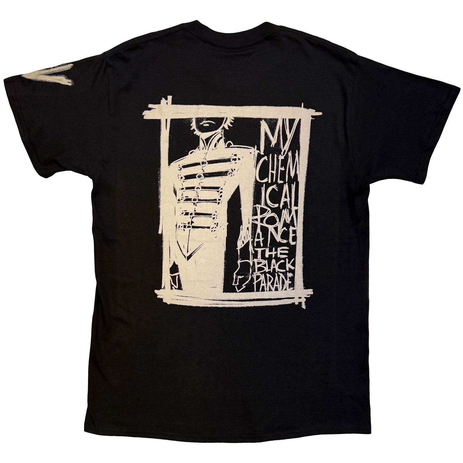 MY CHEMICAL ROMANCE - XV MARCHING FRAME - T-Shirt Black (Back Print)