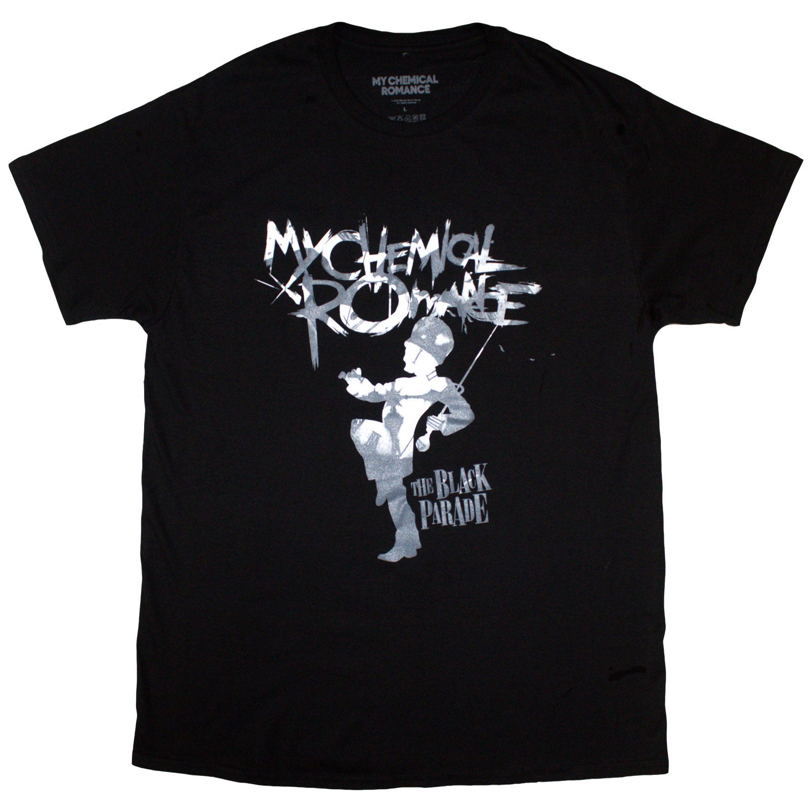 MY CHEMICAL ROMANCE - CLOCK LOGO - T-Shirt Black
