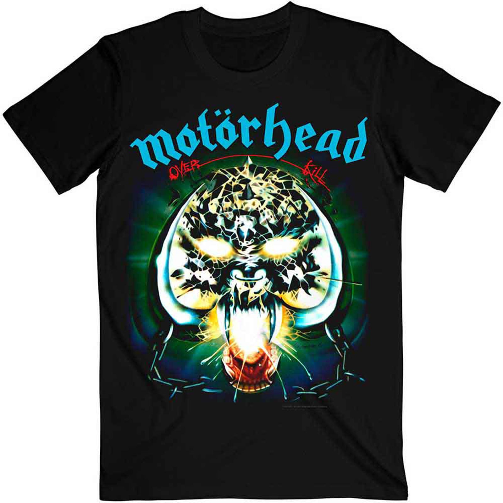 MOTORHEAD - OVERKILL - Camiseta Negro