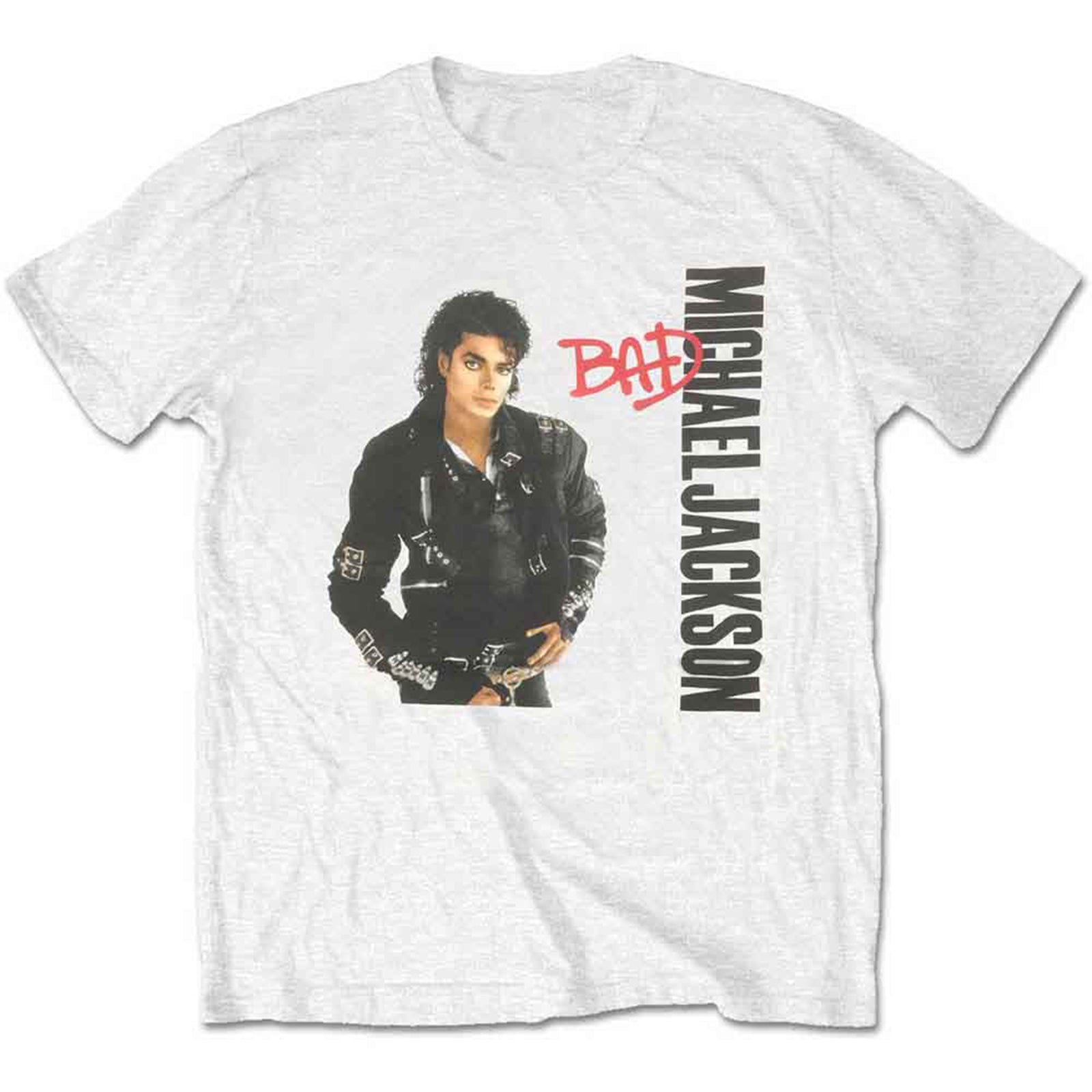 MICHAEL JACKSON - BAD - T-Shirt White