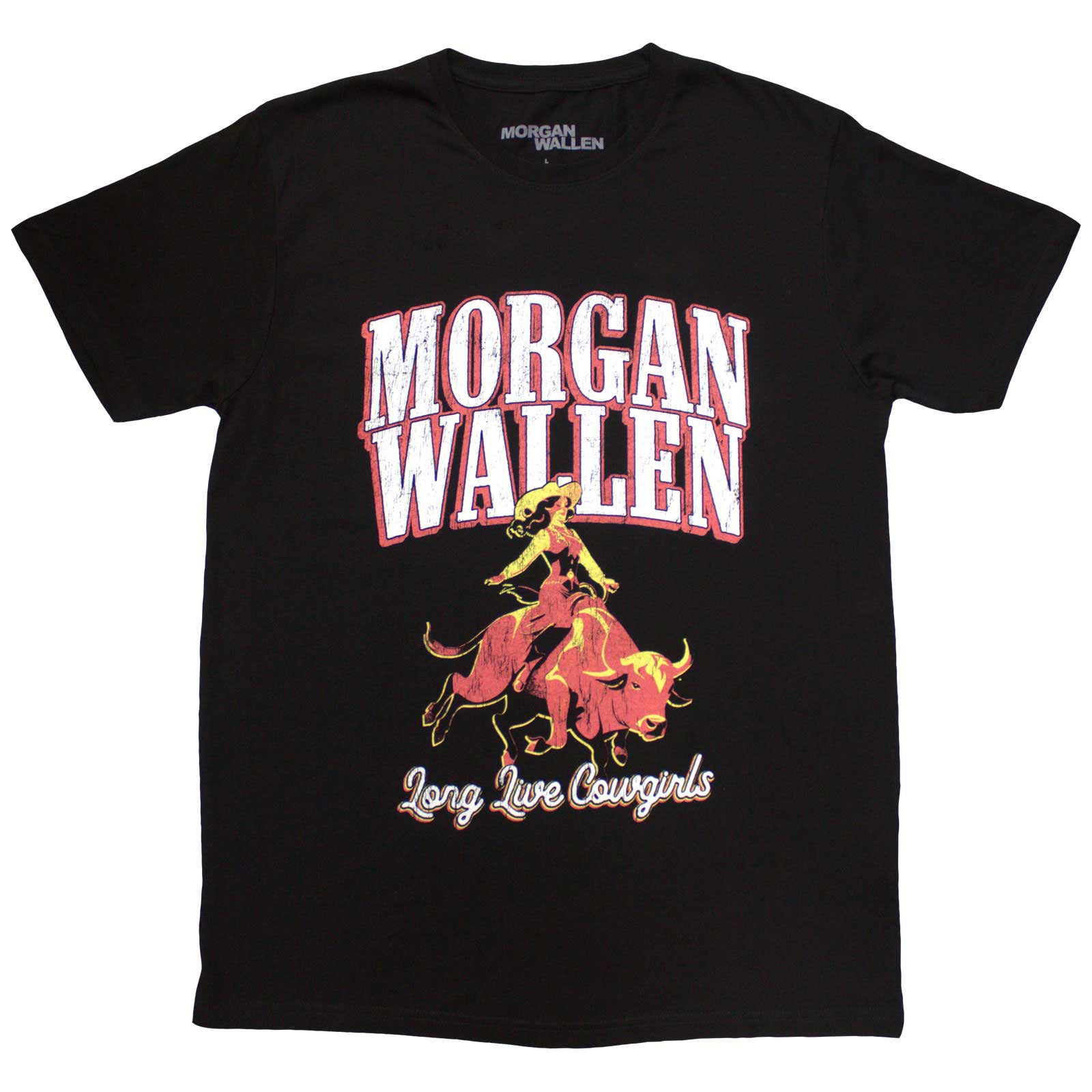 MORGAN WALLEN - LONG LIVE COWGIRLS - T-Shirt Black