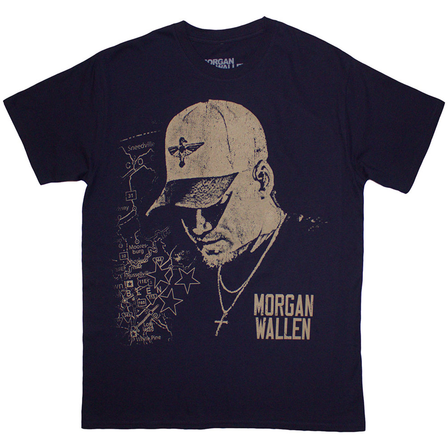 MORGAN WALLEN - CAP - T-Shirt Blue
