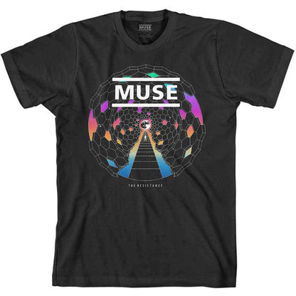 MUSE - RESISTANCE MOON - T-Shirt Black