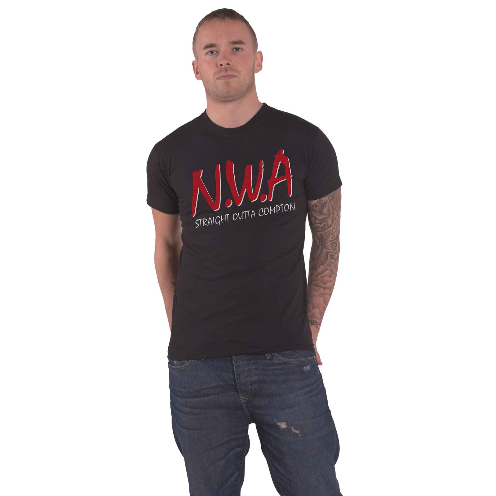 N.W.A - STRAIGHT OUTTA COMPTON - T-Shirt Black