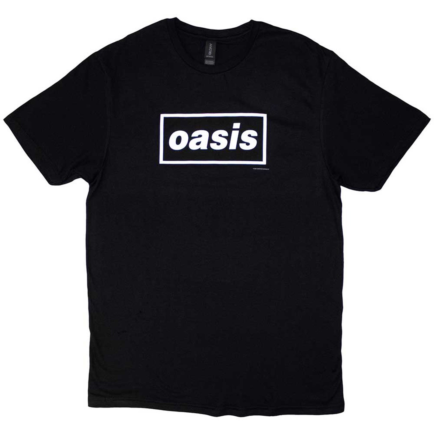 OASIS - DECCA LOGO - T-Shirt Black