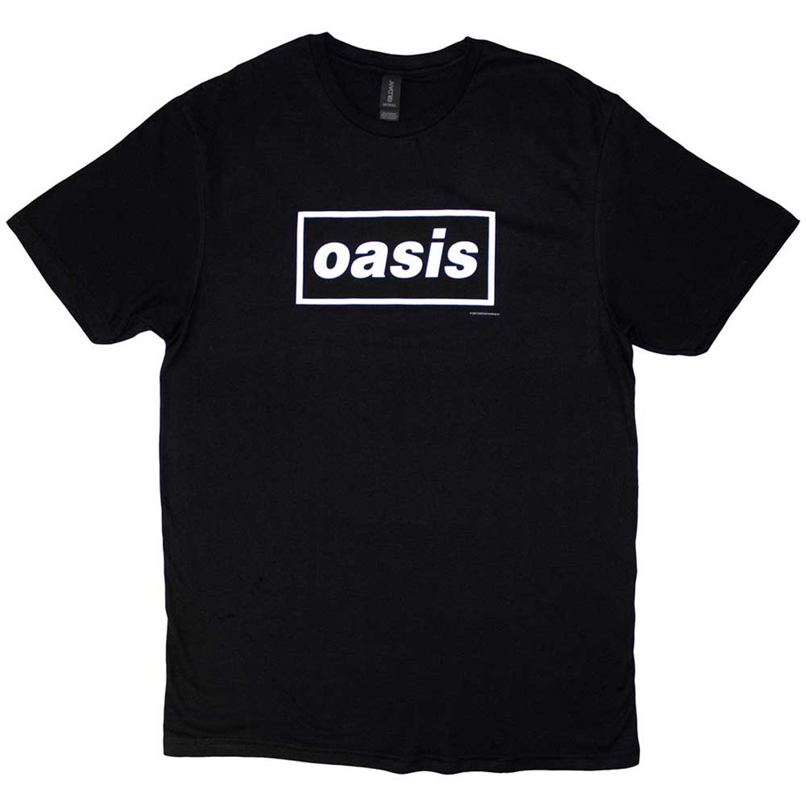 OASIS - DECCA LOGO - T-Shirt Black