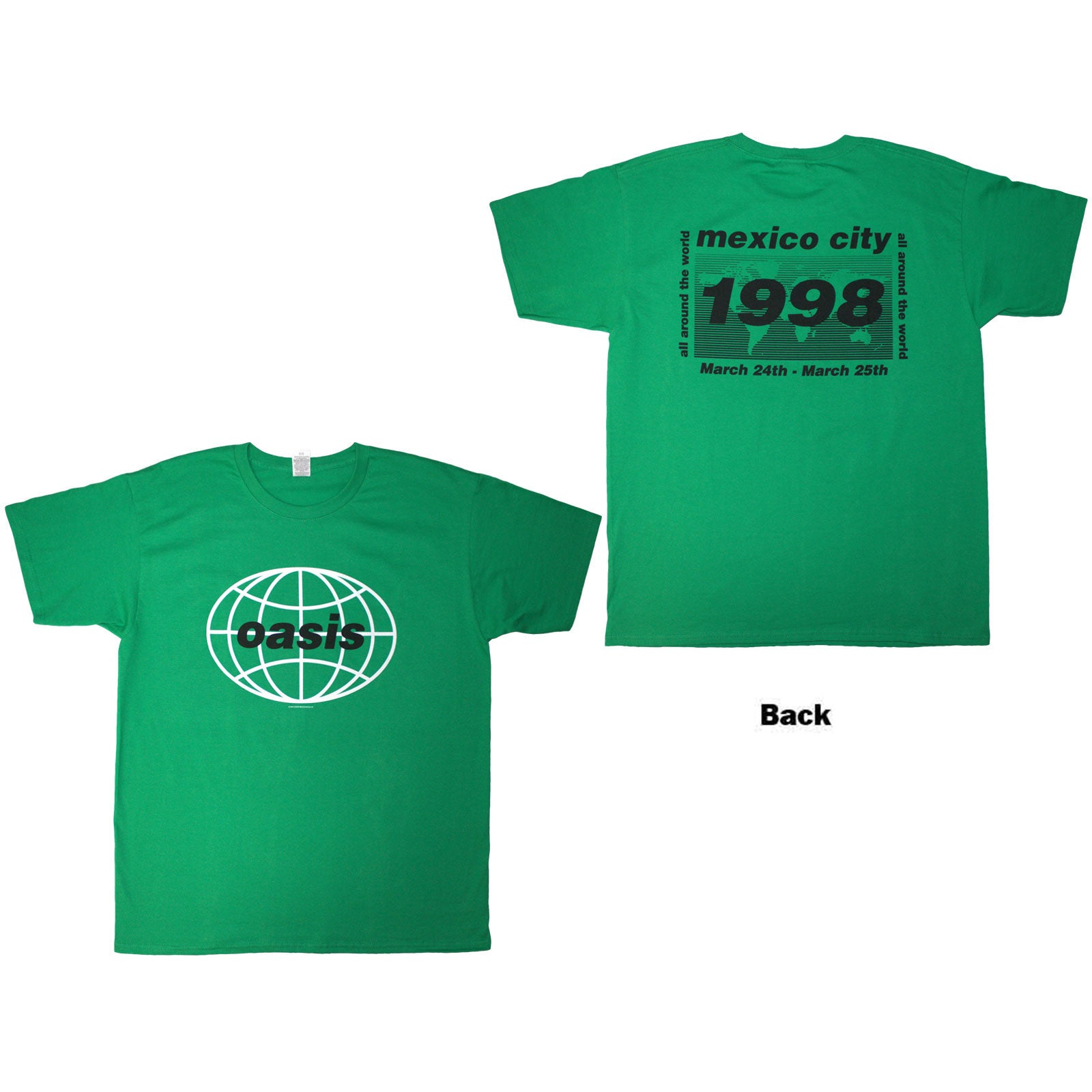 OASIS BOXロゴTシャツ XLサイズ　グリーン OASIS BOXロゴTシャツ XLサイズ グリーンの通販はau PAY マーケット