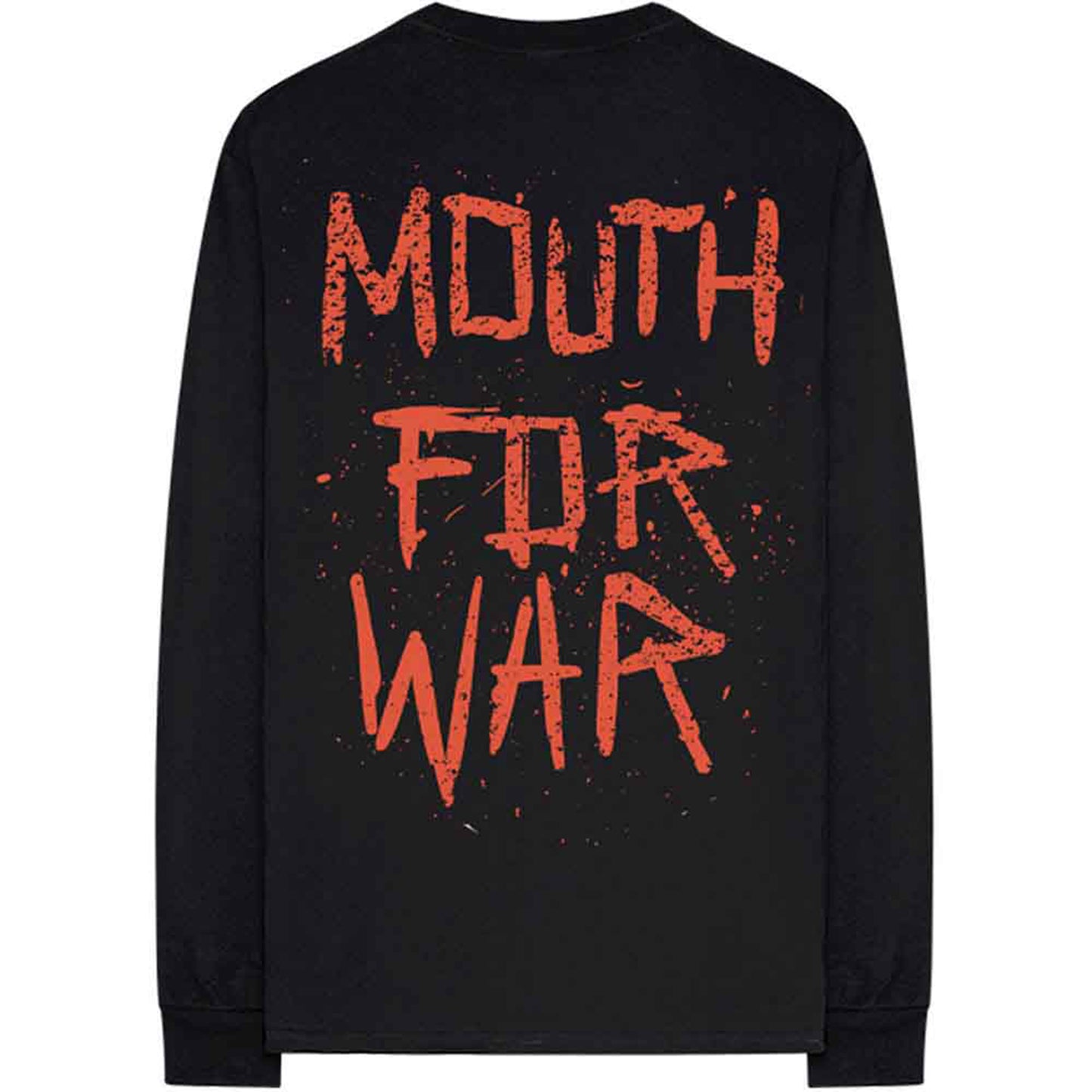 PANTERA - MOUTH FOR WAR - Long Sleeve T-Shirt Black (Back Print)