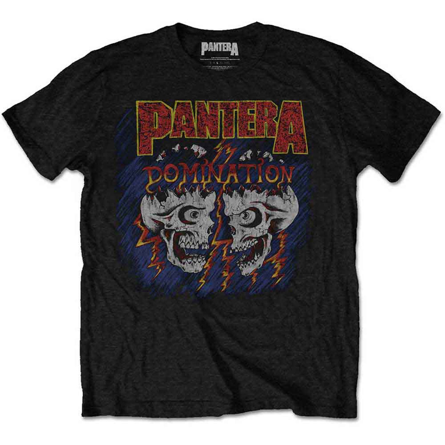PANTERA - DOMINATION - T-Shirt Black
