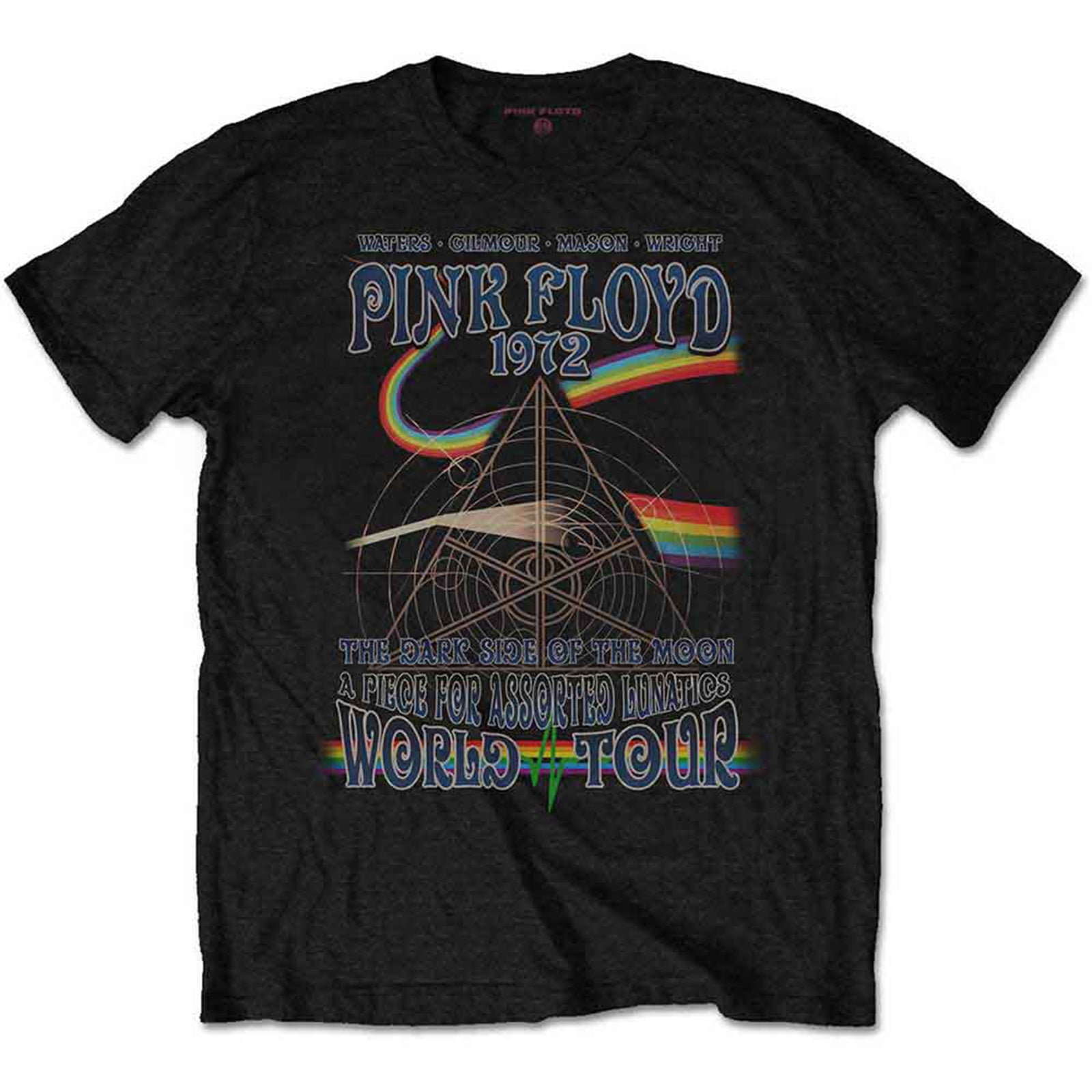PINK FLOYD - ASSORTED LUNATICS - T-Shirt Black