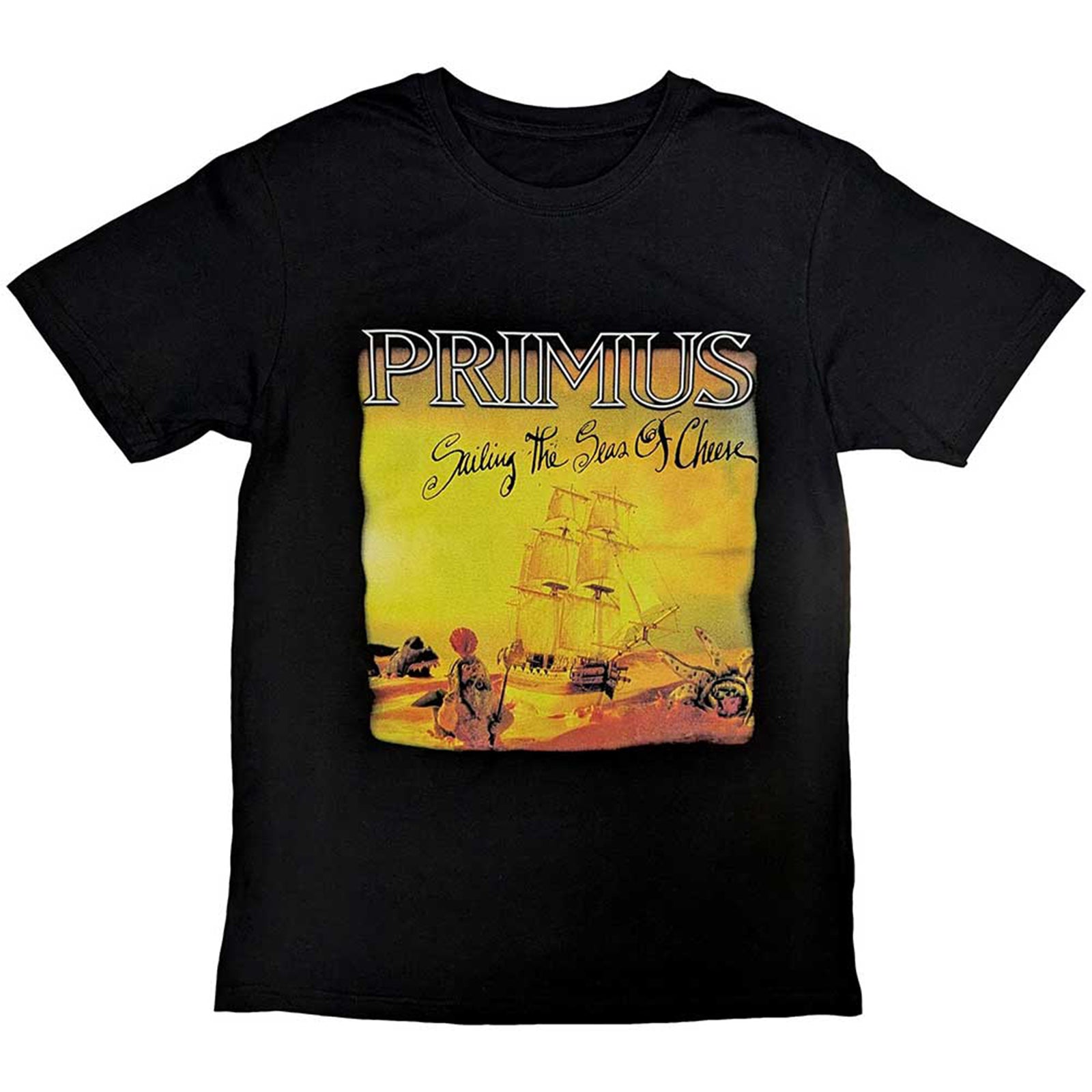 PRIMUS - SAILING THE SEAS OF CHEESE - T-Shirt Black