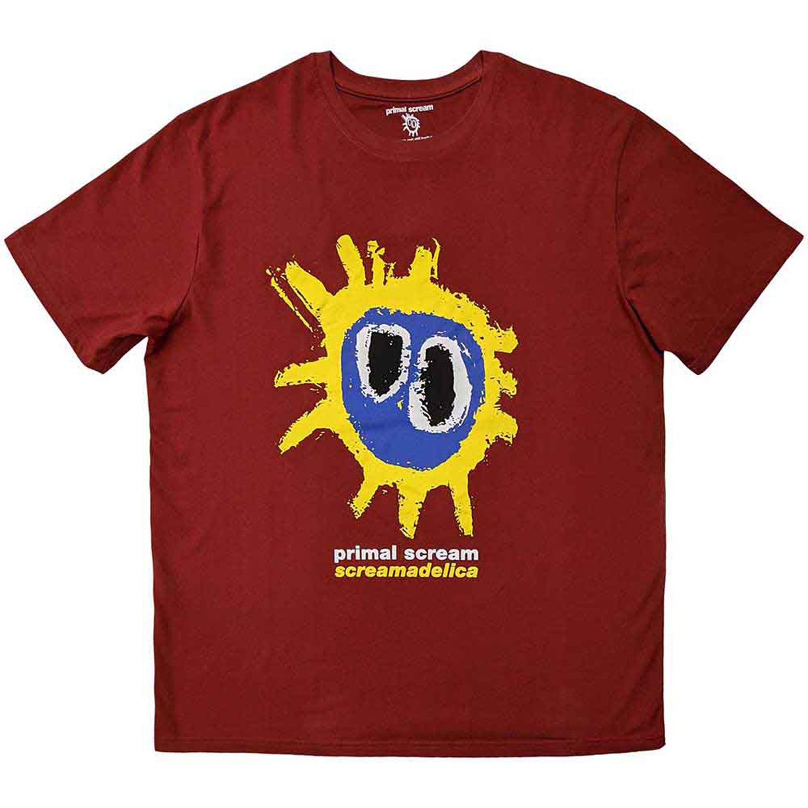 PRIMAL SCREAM - SCREAMADELICA - T-Shirt Red