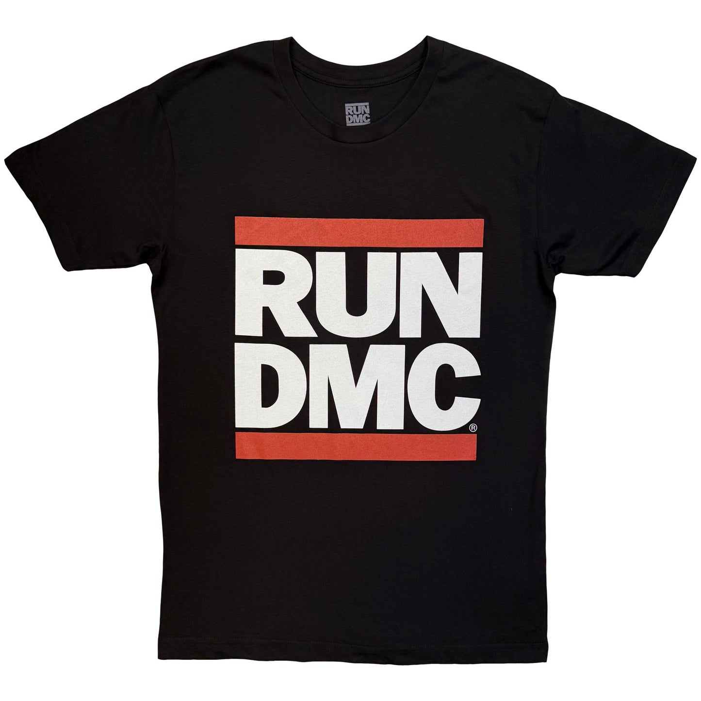 RUN DMC - LOGO - T-Shirt Black