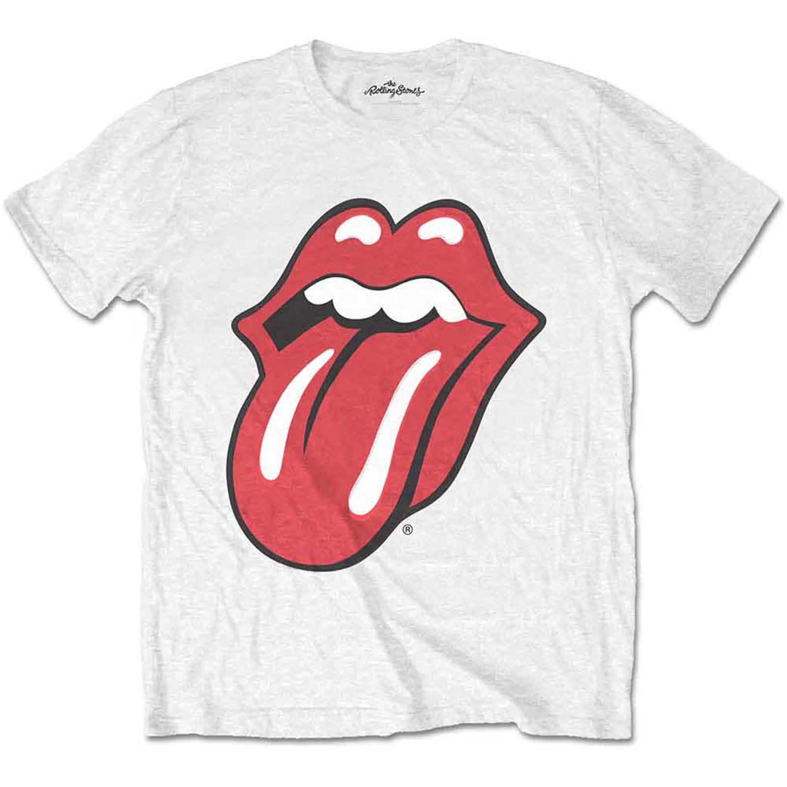 ROLLING STONES, THE - CLASSIC TONGUE - T-Shirt White