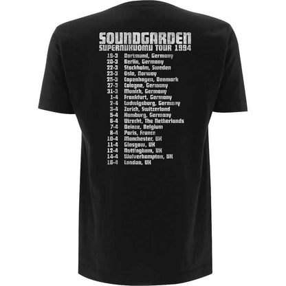 SOUNDGARDEN - SUPERUNKNOWN TOUR '94 - T-Shirt Black (Back Print)