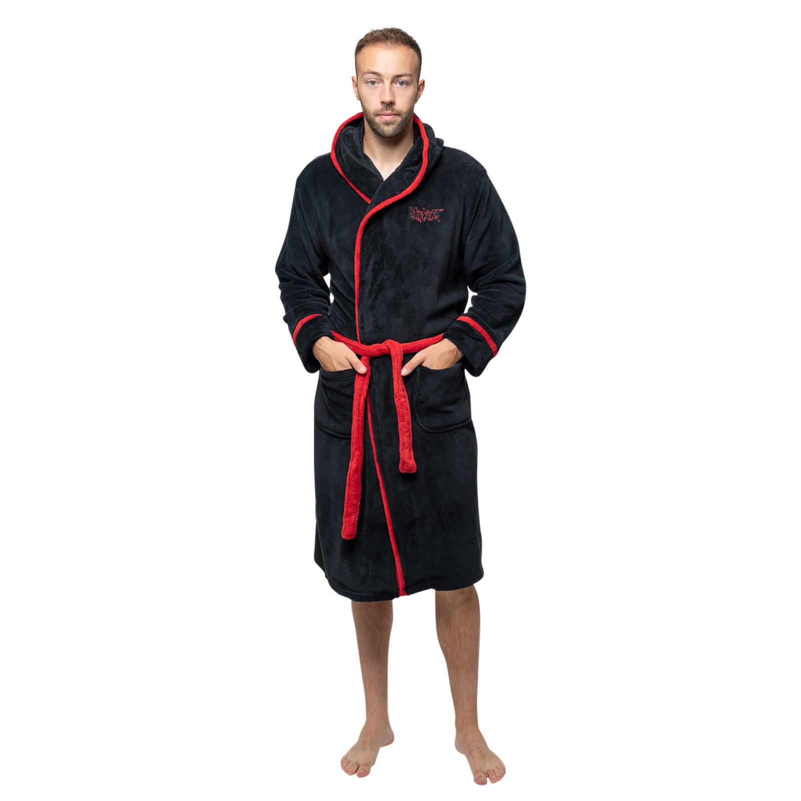 SLIPKNOT - LOGO & TRIBAL S - Bathrobe Black (Back Print)