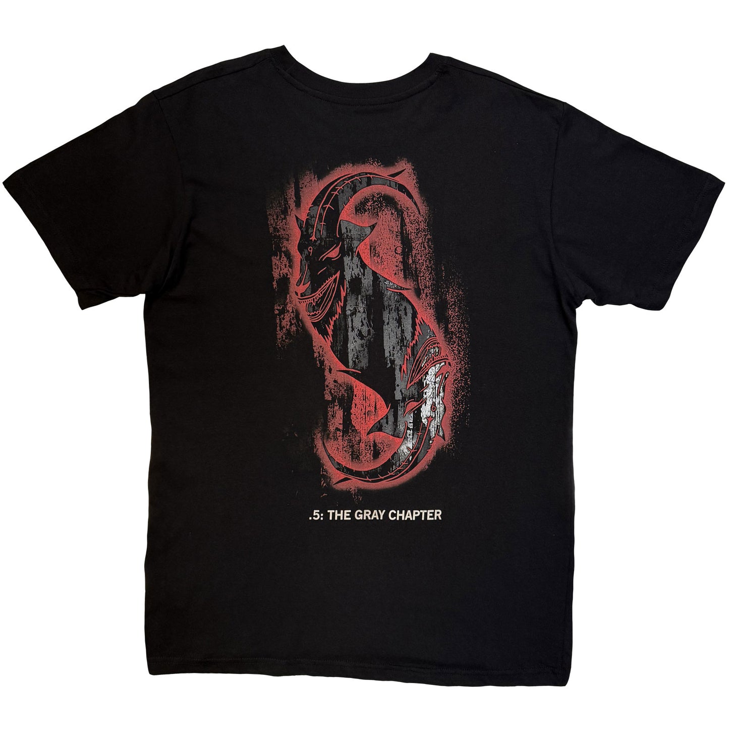 SLIPKNOT - .5: THE GRAY CHAPTER - T-Shirt Black (Back Print)