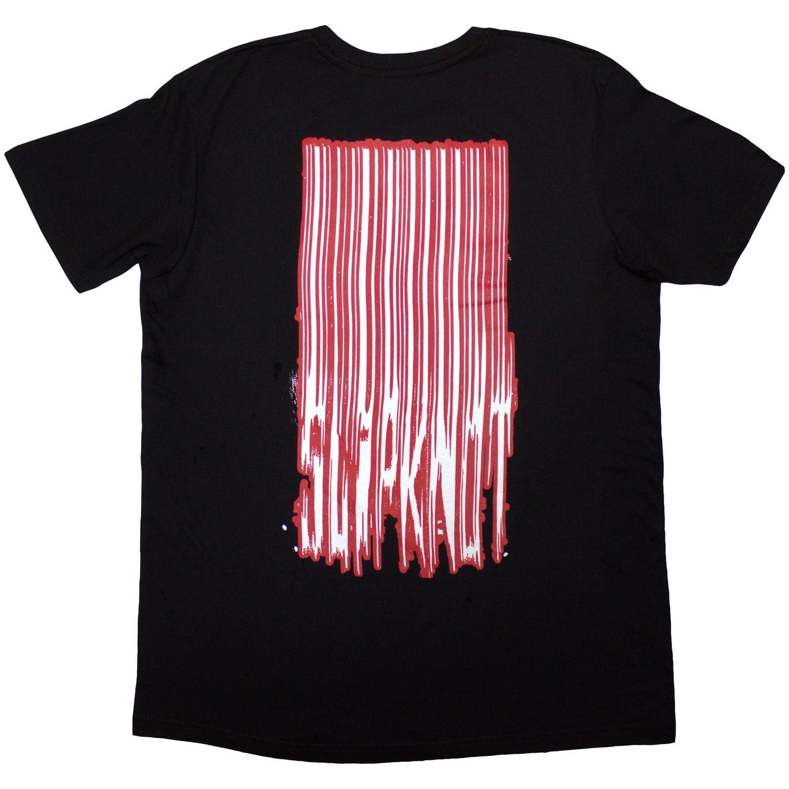 SLIPKNOT - STRETCHED BARCODE - T-Shirt Black (Back Print)