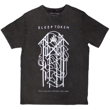 SLEEP TOKEN TOMB SIGIL Stone Wash T Shirt