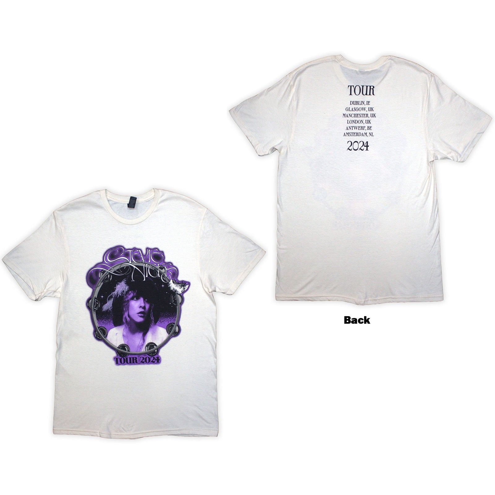 STEVIE NICKS - TOUR '24 BELLA DONNA - T-Shirt Neutral (Back Print & Ex-Tour)