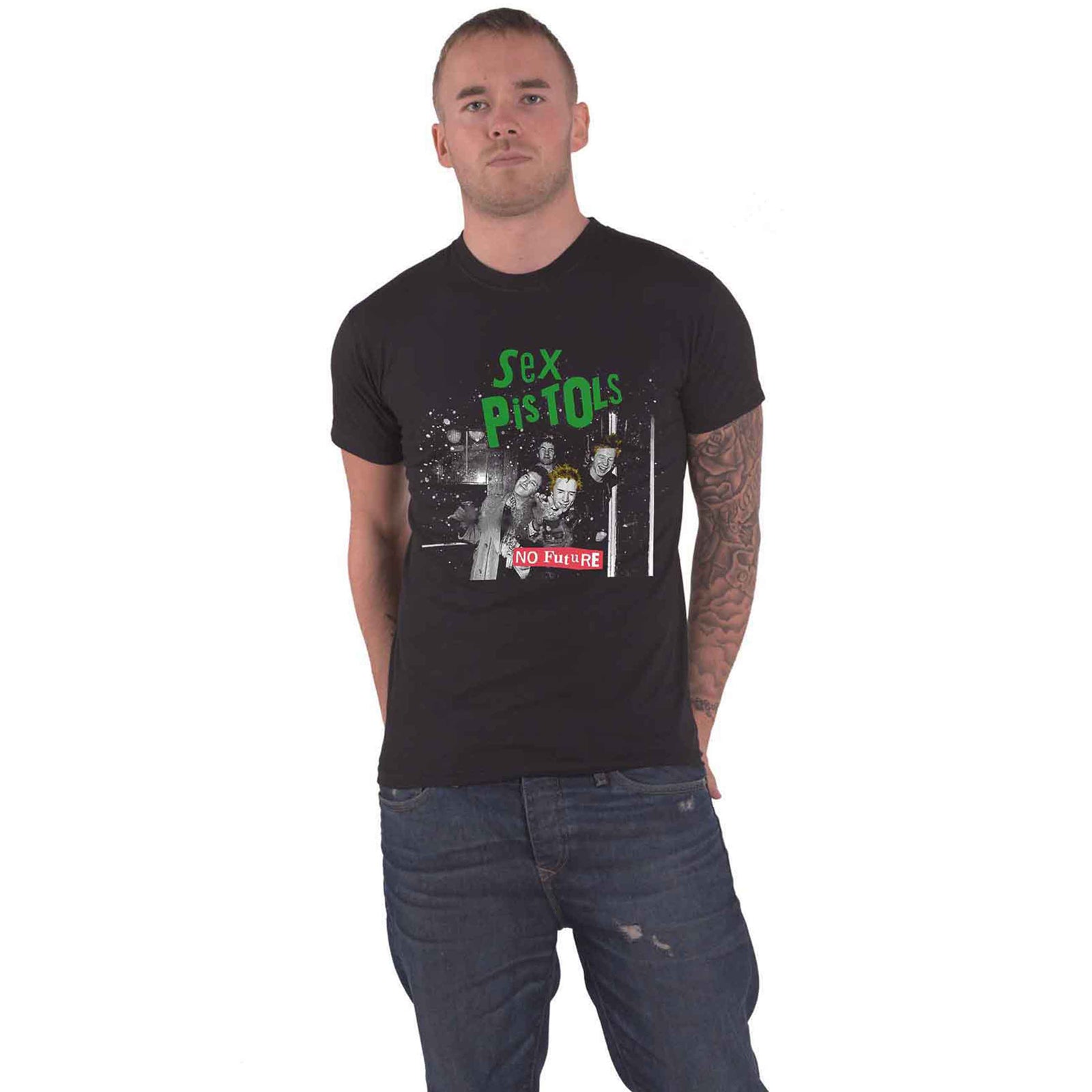 THE SEX PISTOLS - COVER PHOTO - T-Shirt Black