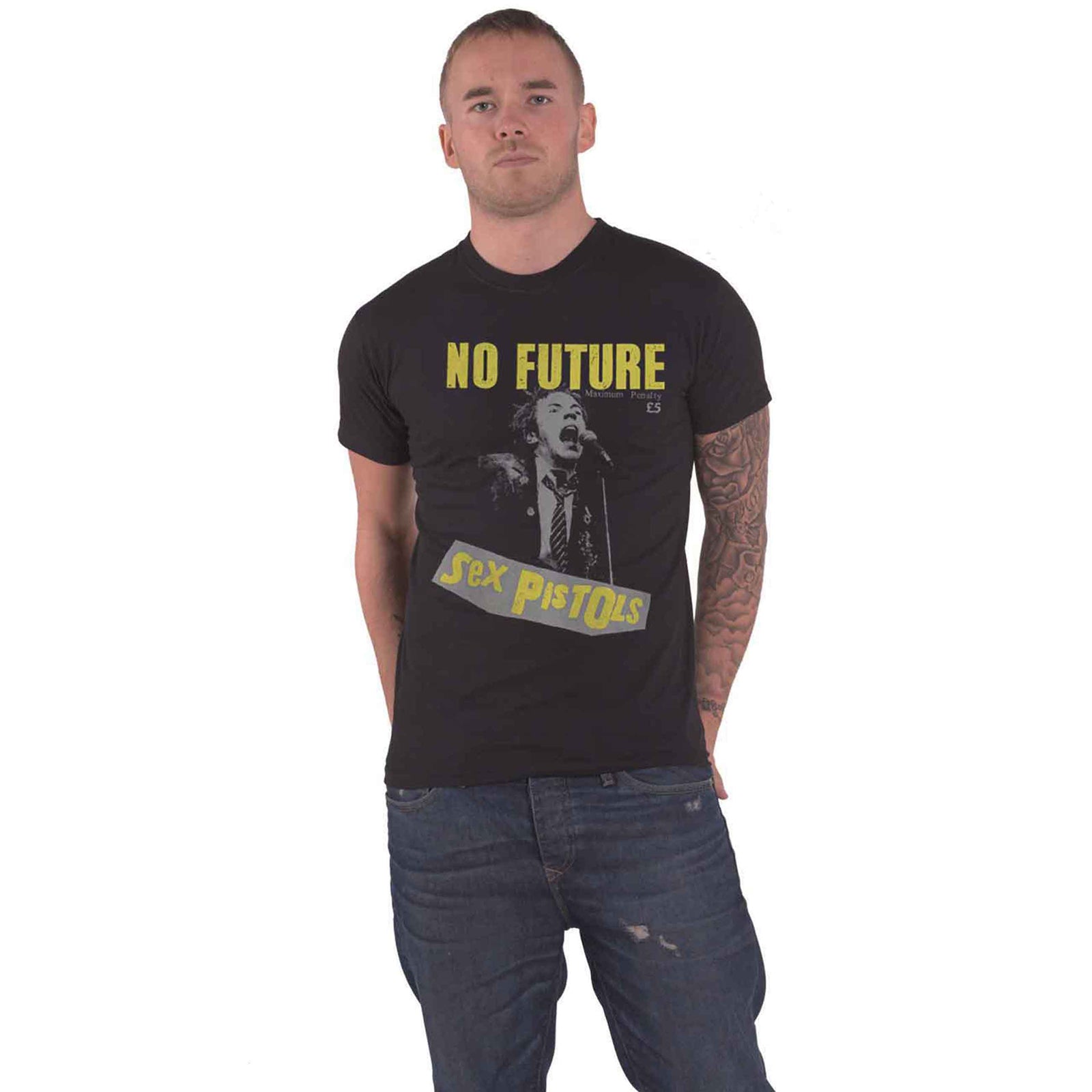 SEX PISTOLS, THE - NO FUTURE - T-Shirt Black