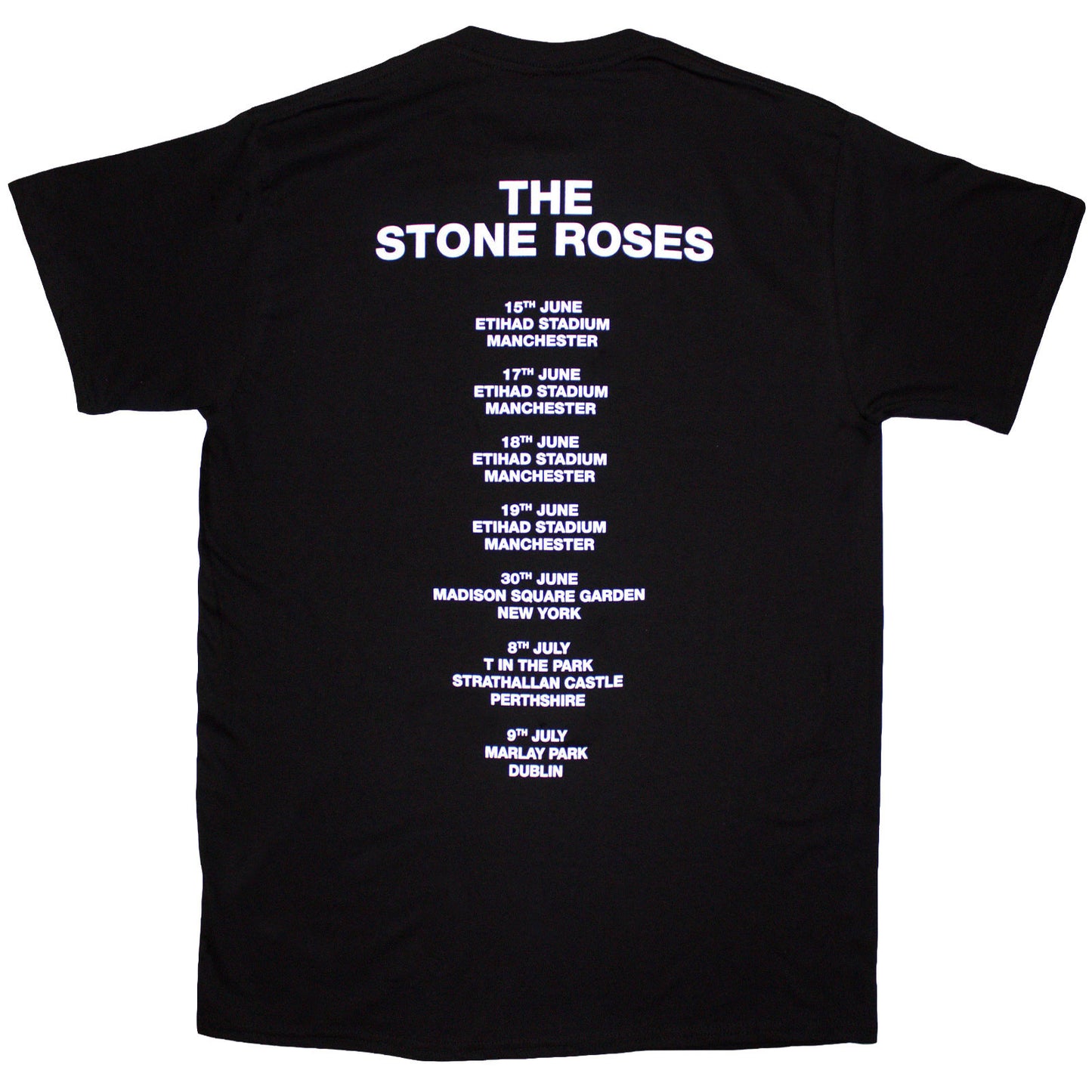 STONE ROSES, THE - TOUR 2016 - T-Shirt Black (Back Print)