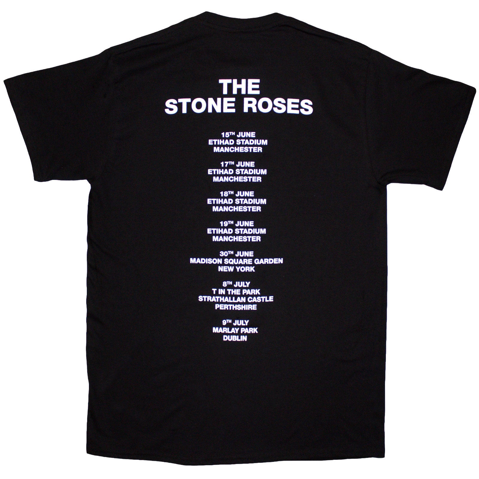 STONE ROSES, THE - TOUR 2016 - T-Shirt Black (Back Print)