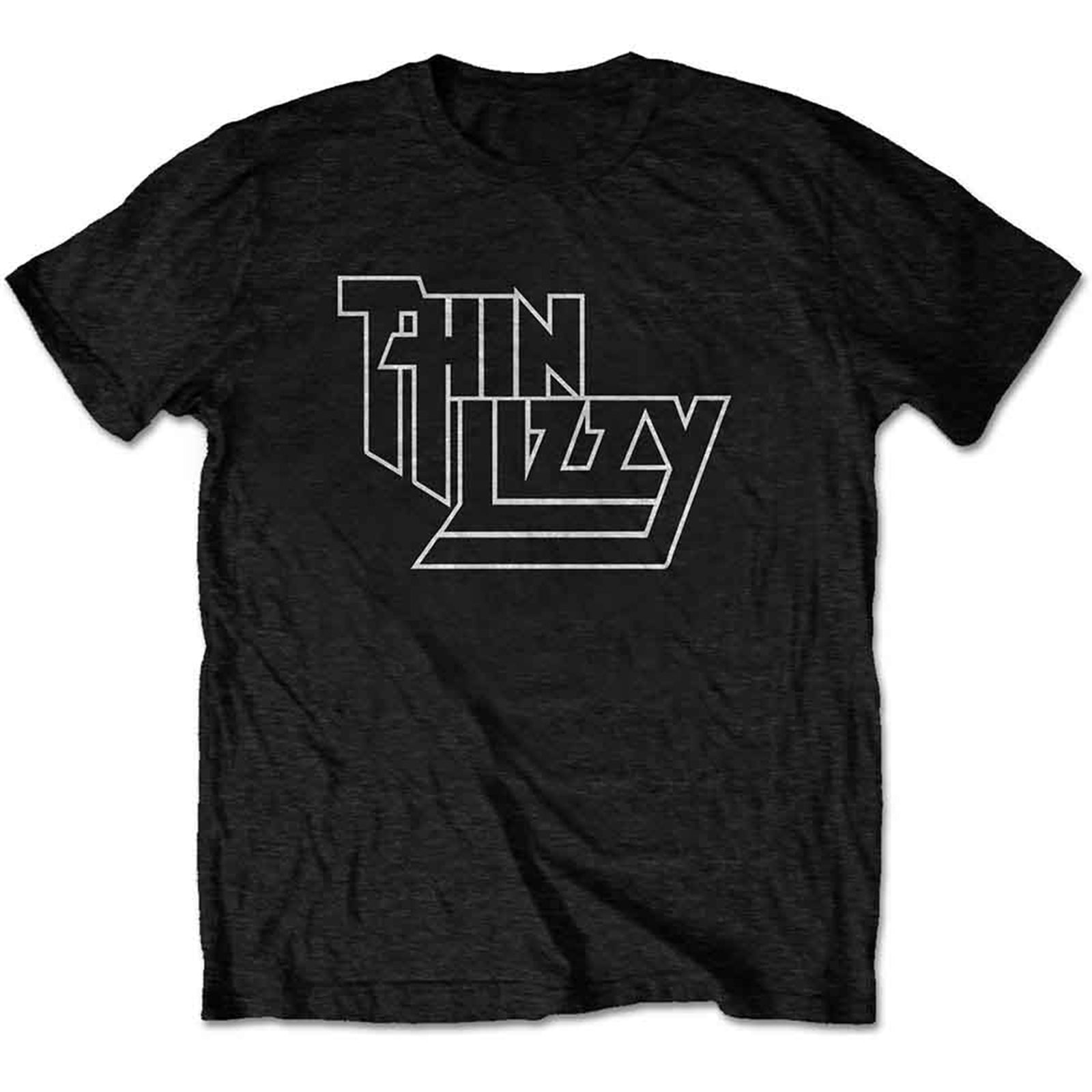 THIN LIZZY - LOGO - T-Shirt Black