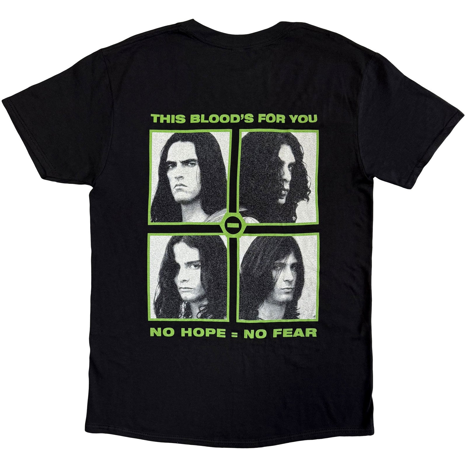 TYPE O NEGATIVE - GREEN MAN - T-Shirt Black (Back Print)