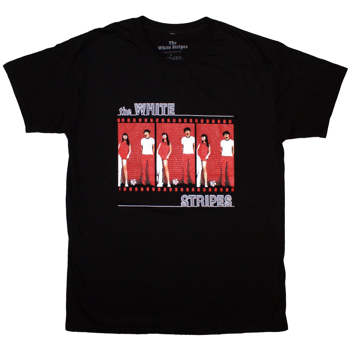 WHITE STRIPES, THE - FILM STRIP - T-Shirt Black
