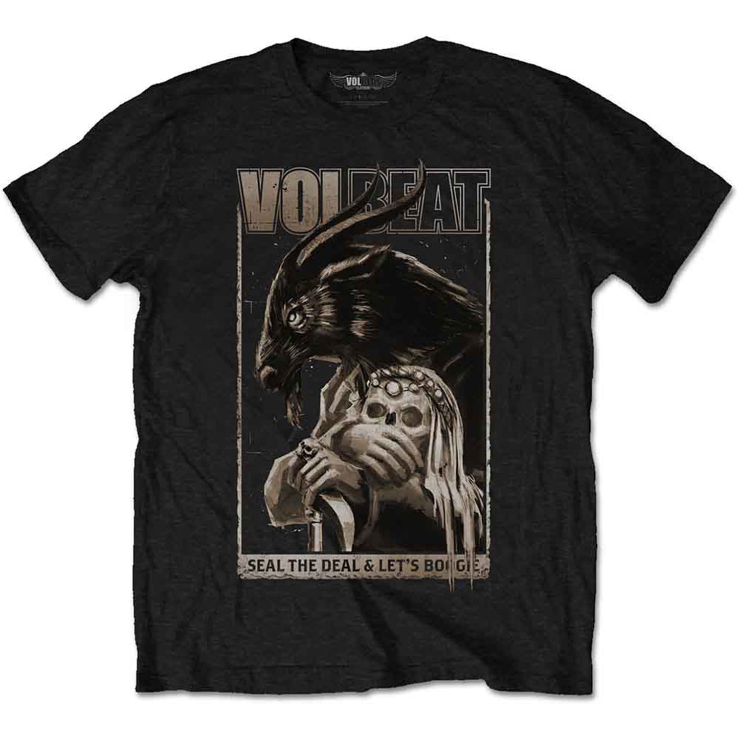 VOLBEAT - BOOGIE GOAT - T-Shirt Black