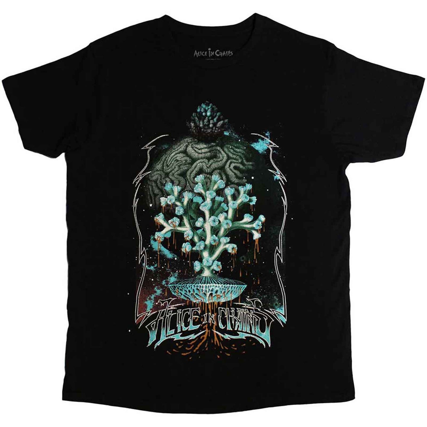 ALICE IN CHAINS - SPORE PLANET - T-Shirt Black