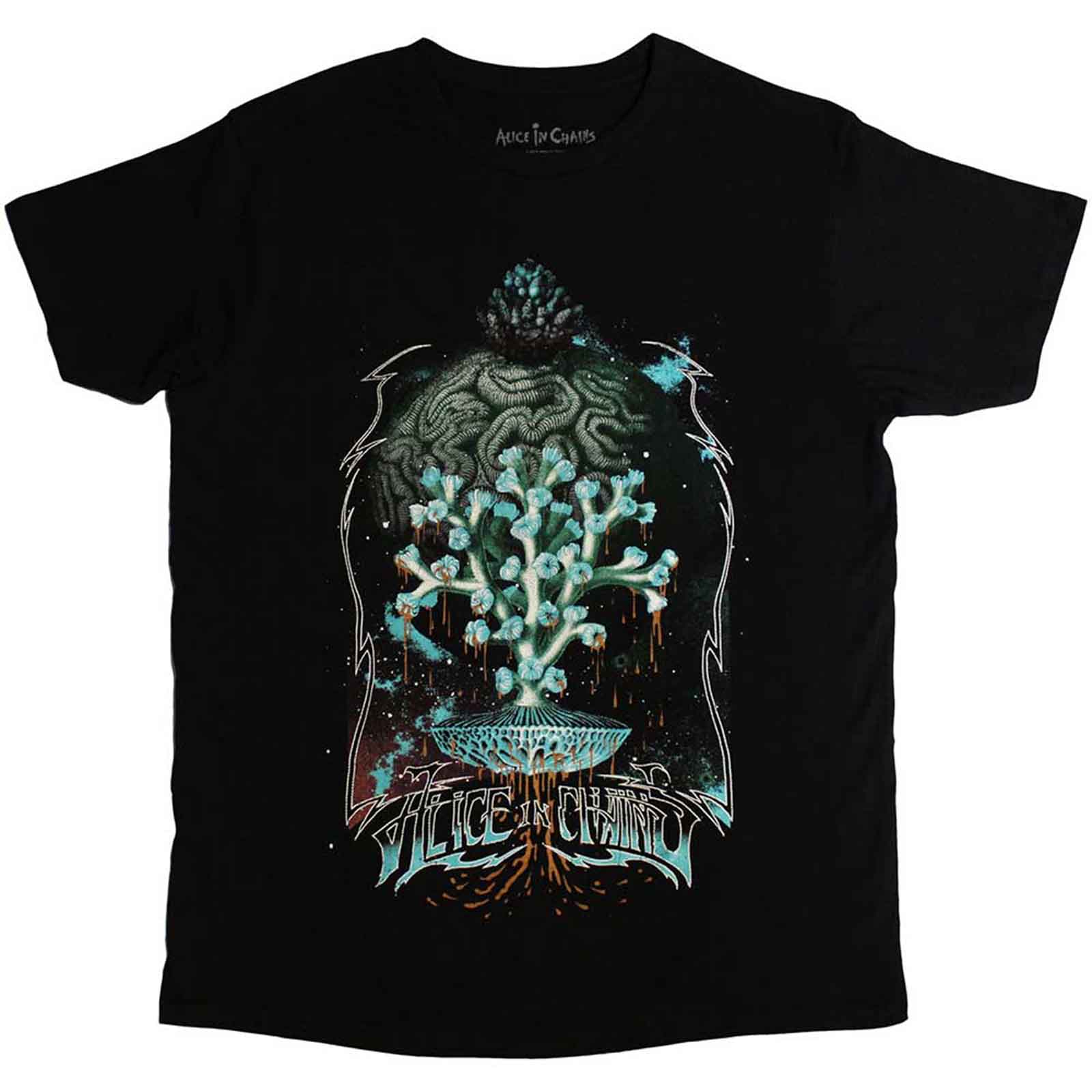 ALICE IN CHAINS - SPORE PLANET - T-Shirt Black