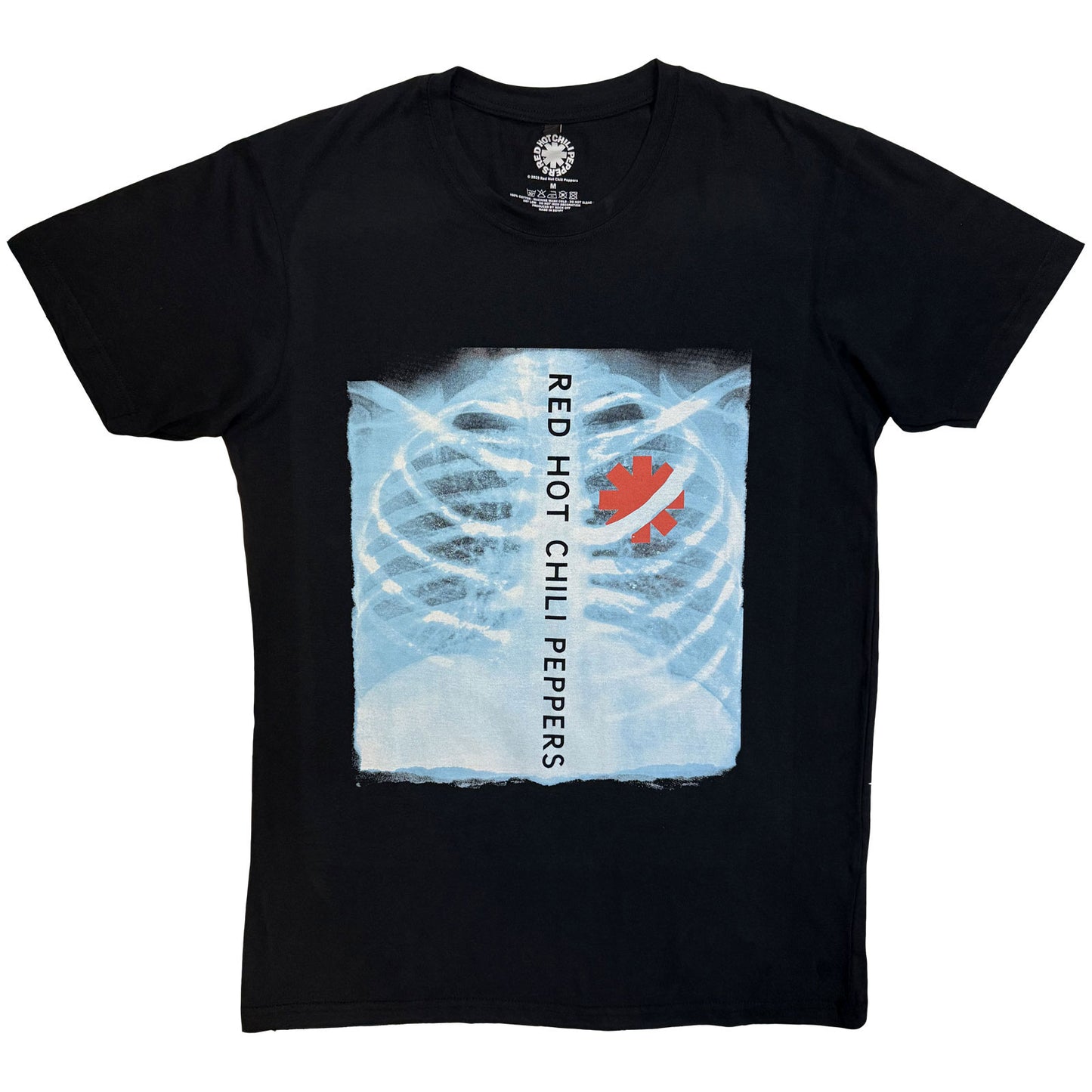 RED HOT CHILI PEPPERS - X-RAY - Maglietta Carbon Black