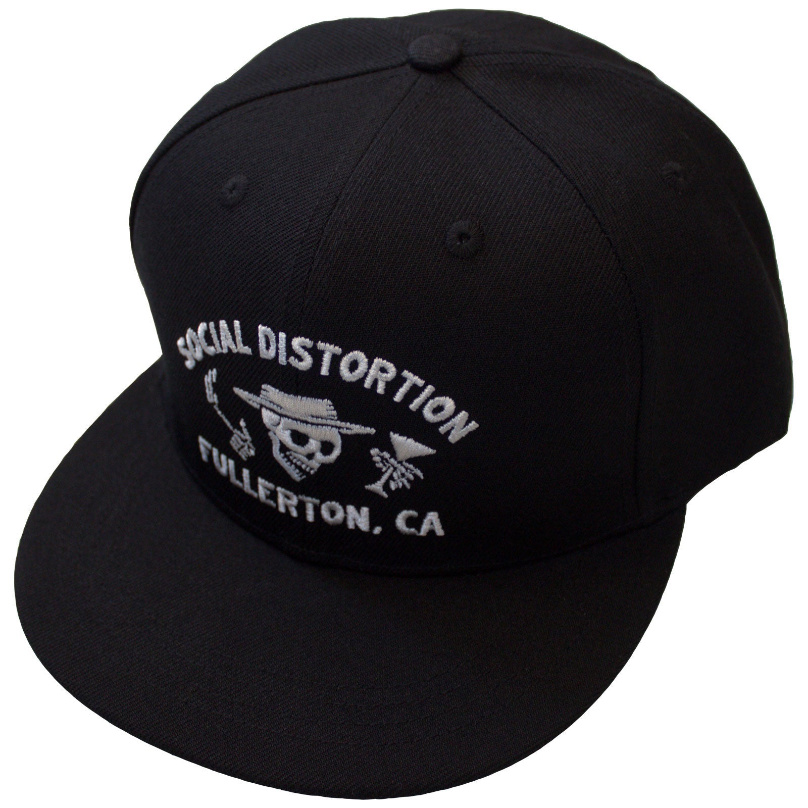SOCIAL DISTORTION - FULLERTON SKELLY - Snapback Cap Black