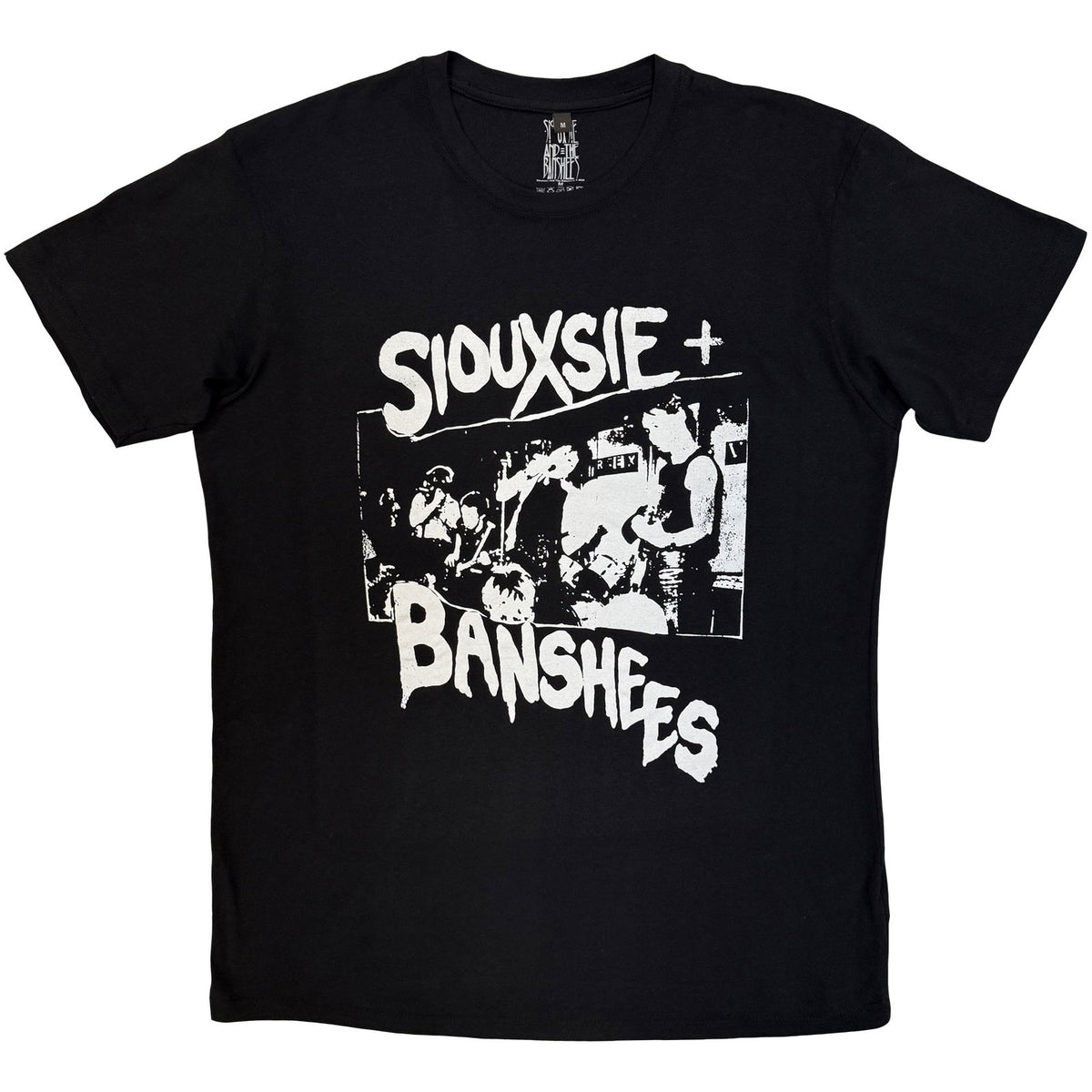 SIOUXSIE & THE BANSHEES - LIVE! - Carbon T-Shirt Black