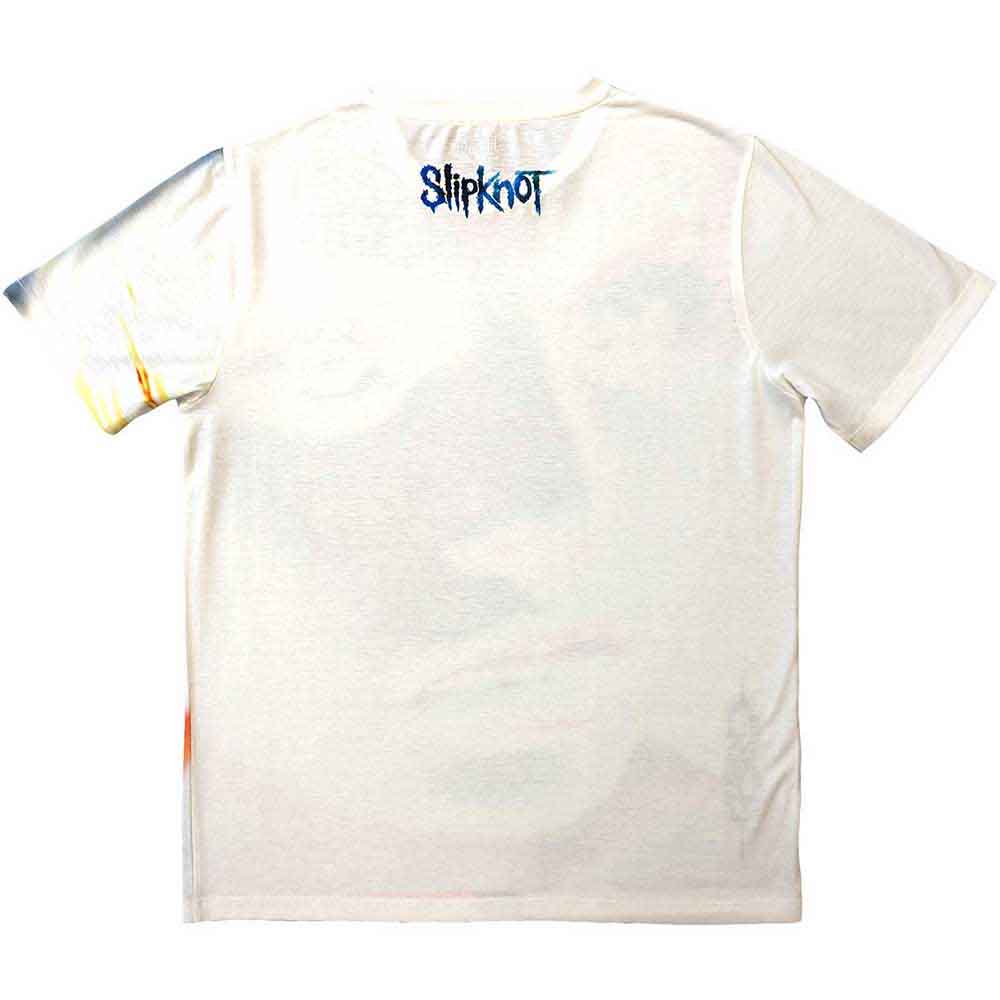 SLIPKNOT - ADDERALL FACE INVERTED - Sublimation T-Shirt White
