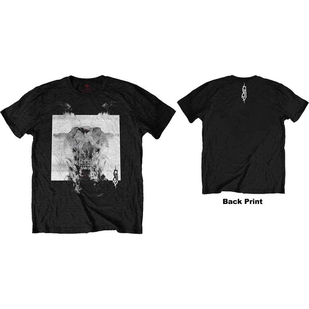 SLIPKNOT - DEVIL SINGLE - BLACK & WHITE - T-Shirt Black