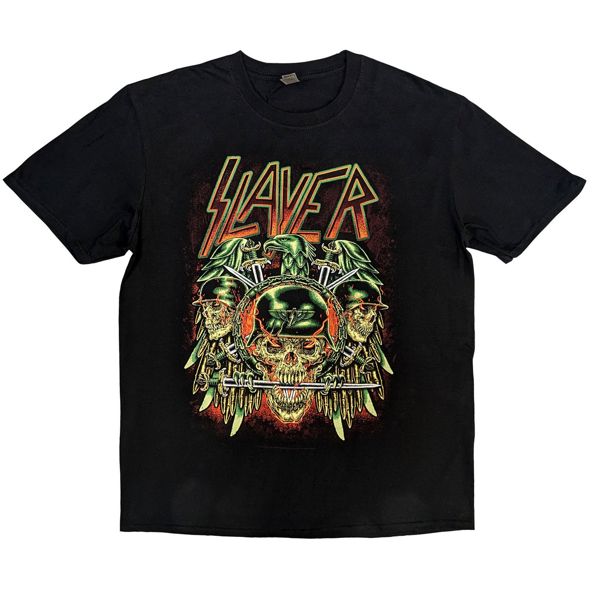 SLAYER - PREY WITH BACKGROUND - T-Shirt Black
