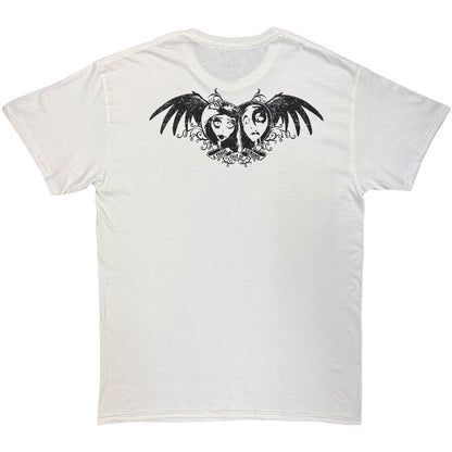 CORPSE BRIDE - A TRAGIC TALE OF ROMANCE - T-Shirt White (Back Print)
