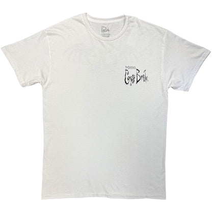 CORPSE BRIDE - A TRAGIC TALE OF ROMANCE - T-Shirt White (Back Print)