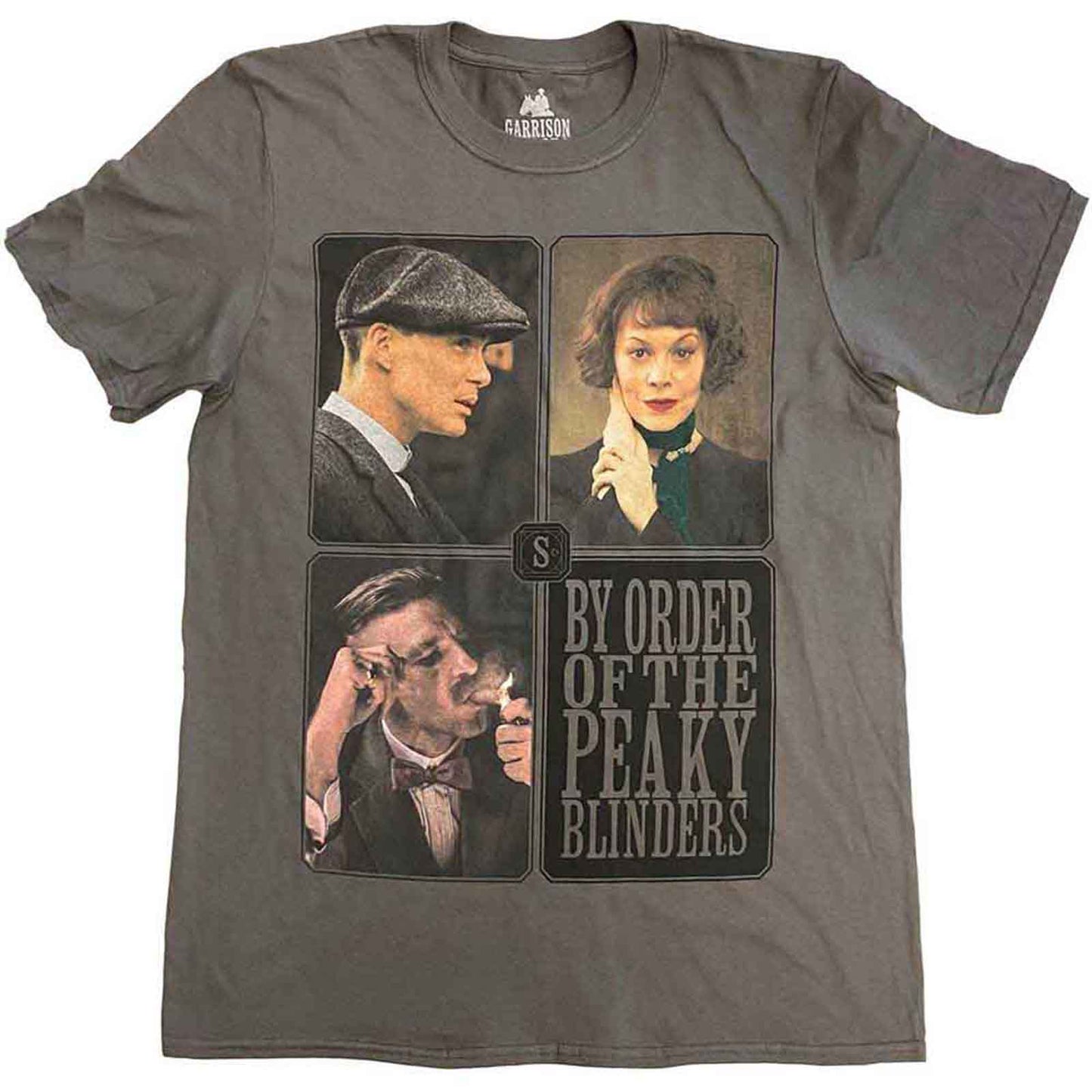 PEAKY BLINDERS - PORTRAITS GRID - T-Shirt Grey