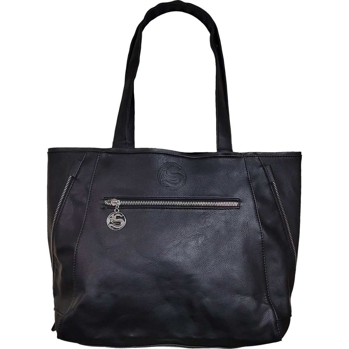 CELTIC WOLF - Tote Bag - Top quality PU Leather Studded