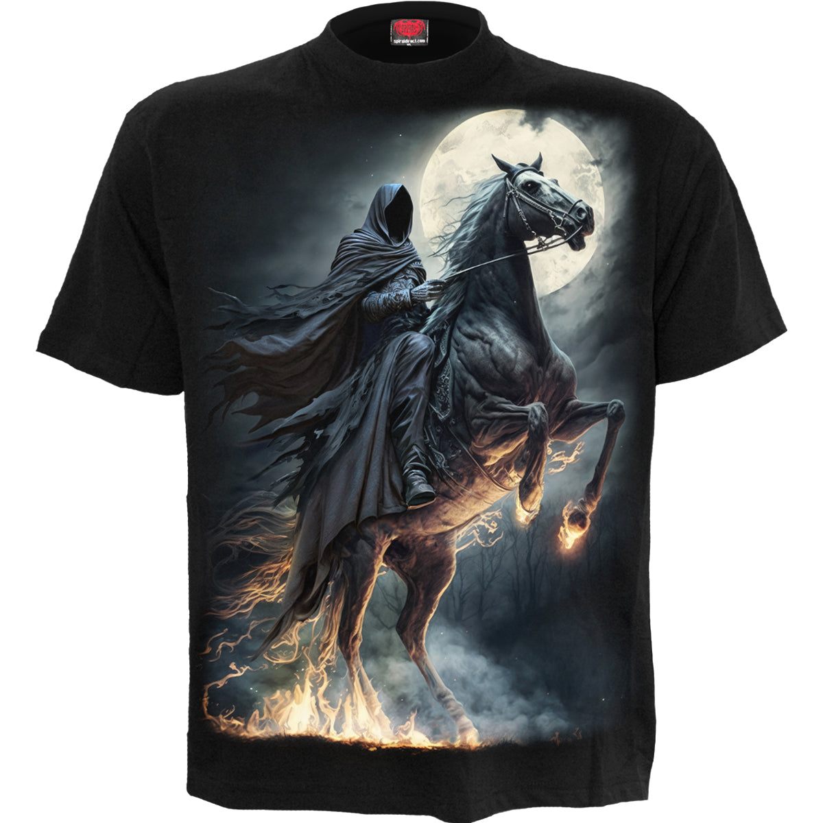 T Shirt Rider SHADOW RIDER - T-Shirt Black – Spiral Direct