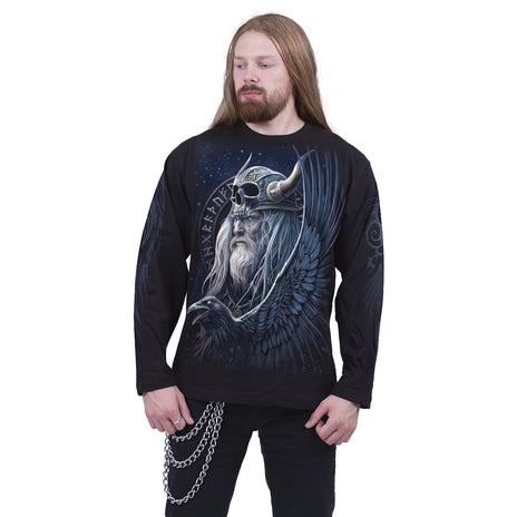 ODIN'S WARRIOR - Langarmshirt Schwarz