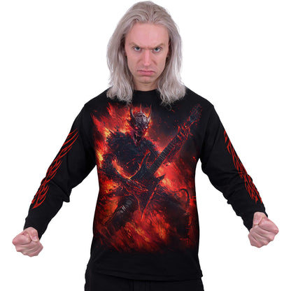 RIFF BURNER - Langarmshirt Schwarz