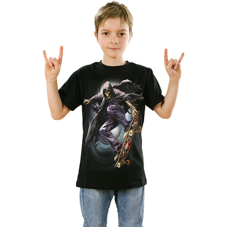 SOUL BOARDER - T-shirt pour enfants noir